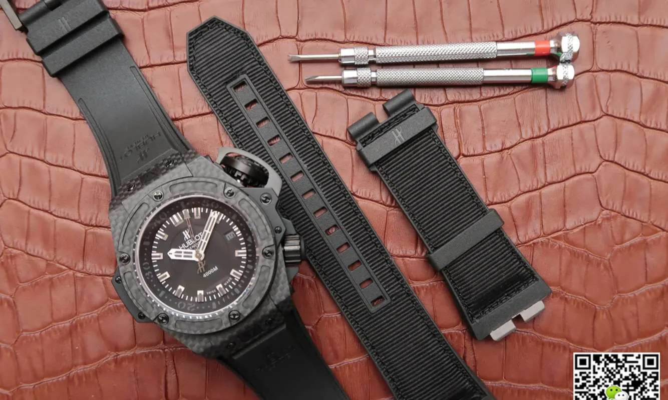 Hublot King Power Oceanographic 4000M 731.QX.1140.RX V6 Factory 1:1 Best Edition Replica Watch Carbon Fiber Case